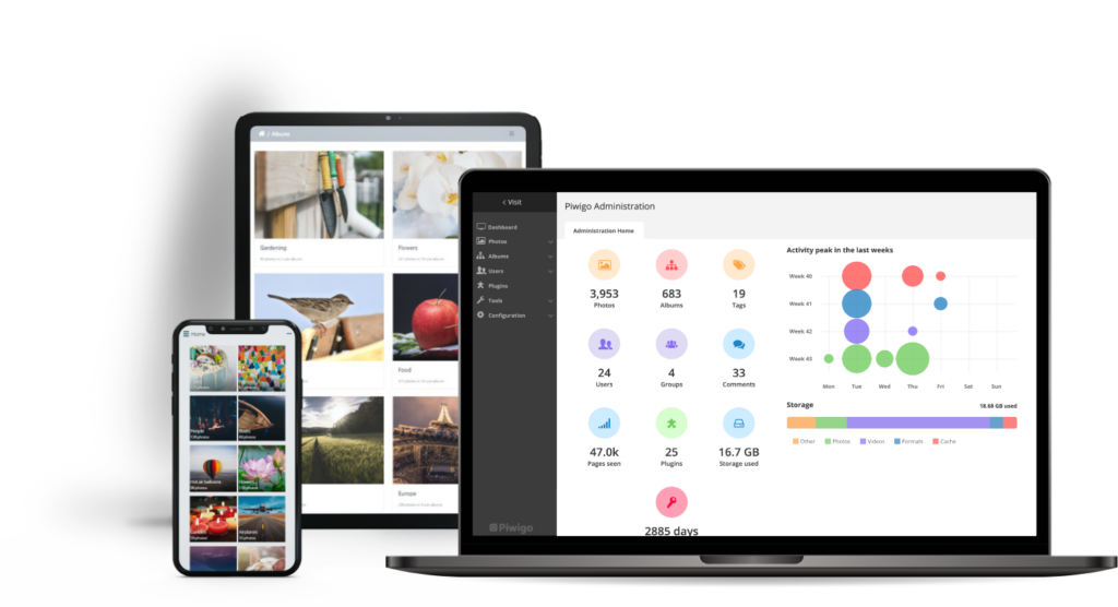 Piwigo-开源的Web在线相册与图片管理系统